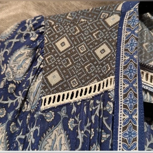 Spell and The Gypsy Collective RARE Oracle Indigo Dress/ Duster, Size Medium - Picture 7 of 10